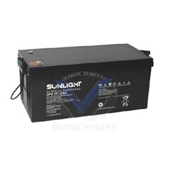 Batterie SPG 12V-240Ah pour Systèmes d'énergie Solaire et éolienne SPG 240AH